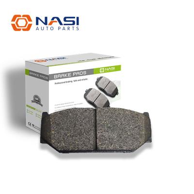 China Non Asbestos NASI Brake Pad Factory Wholesale Brake Pad With Competitive Price For Japanese Car D1614 for sale