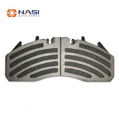 China Semi Metallic Truck Brake System NASI Truck Brake Pad With High Performance For Heavy Truck WVA 29174 for sale