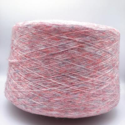 China Fluffy 5.4nm/1 - 6% Polyester 23% Wool 36% 35% Fancy Yarn Acrylic Nylon Blended Color Spray Yarn For Hand Machine Knitting for sale