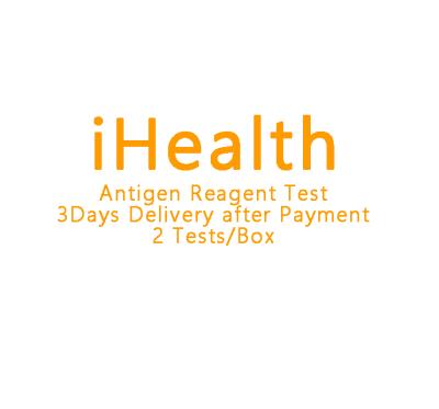 China 19 iHealth Plastic Antigen Rapid Test Infectious Disease Test Kit Nasal Swabs Self Antigen Rapid Test Kit for sale