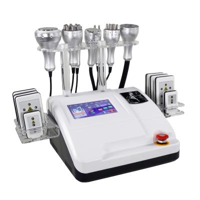 China Weight Loss 9 in 1 New Professional Full Body Slimming Face Shaper RF Ultrasonic Cavitation Wholesale Slimming Machine for sale