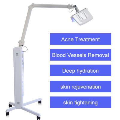 China Dye Removal Beauty Equipment Bio Light Therapy Lamp Led Rejuvenation Phototherapy Face Light Red Infrared Therapy PDT for sale