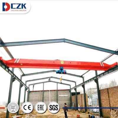 China Custom Single Girder Indoor Single Girder Electric Crane Bridge Girder Crane Bridge Crane Electric Overhead Traveling Crane for sale