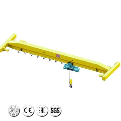 China Bridge Crane 1 2 3 Ton Overhead Crane Specifications Dimensions Specifications for sale