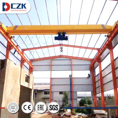 China Bridge crane LD 1ton 1t 1 ton overhead crane for sale 500kg 0.5ton 0.5 1/2 ton overhead crane for sale