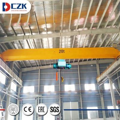 China Bridge crane 10 ton single girder overhead crane 8 ton 5 ton overhead monorail crane electric crane for sale