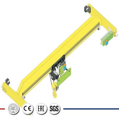 China Bridge crane 3 ton or customized single girder electric overhead crane with DCZK brands for sale