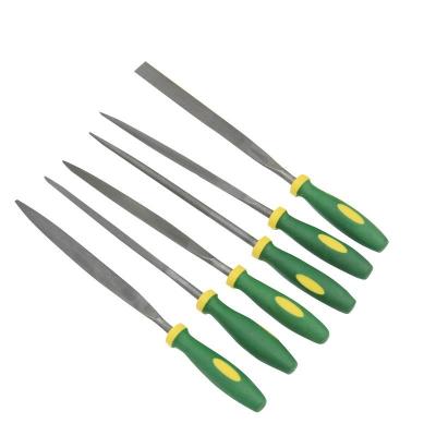 China Other Hot Selling HANS.w Quality 6 Industrial Pcs 5 Inch Needle File Set, 6 Shapes Of The Fucking Files, Steel File Set for sale