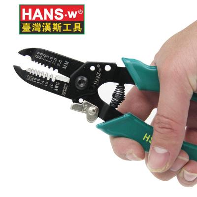 China Assembly HANS.w Industrial Universal Grade Wire Stripping Pliers for sale