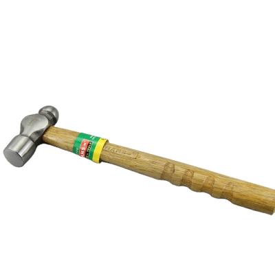 China Machinist Hammer 1LB Ball Peen Hammer Handle Wood Metallurgical Tool Striking Tools for sale