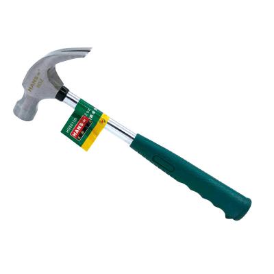 China Nail Hammer Industrial Grade Steel Pipe Handle Polishing Tools Portable Multi Claw Hammer for sale