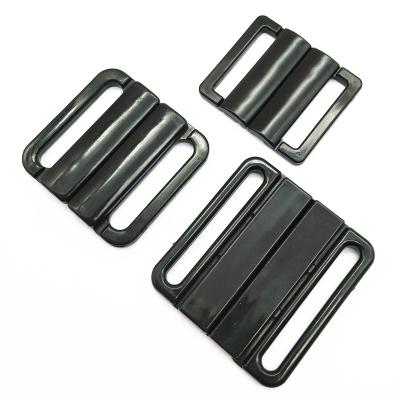 China 20mm and 25mm nickel free plastic clips buckle for swimwear, underwear fastener buckle, swimwear accessories for sale