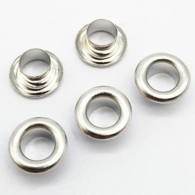 China #3A nickel free outer 8.3mm, inner 4.5mm brass eyelet with metal gaskets for shoes, small eyelet for sale