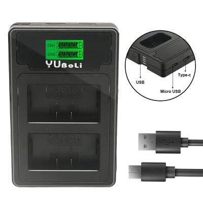 China Camera YUBOLi CGA-S006 S006 S002 DMW-BMA7 S006A CGR-S006E CGAS006 USB LCD Display Charger For Panasonic DMC-FZ7 FZ8 FZ18 FZ28 FZ35 FZ50 FZ38 for sale