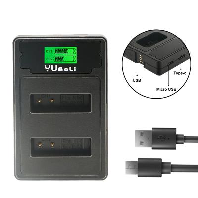 China YUBOLi EN-EL23 Dual Camera EN EL23 LED USB Battery Charger For Nikon D3100 D3200 D3300 D3400 D5100 for sale