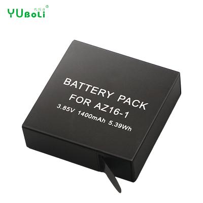 China Camera Li-ion Battery Replacement AZ16-1 AZ161 AZ16 Rechargeable Battery For Xiaomi YI 2K 4K Action Camera for sale