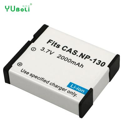 China 3.7V 1200mAh NP-130 NP130 CNP130 np130 Camera Battery For Casio ZR1500/3500/ZR3600/ZR5500 Digital Camera Battery for sale