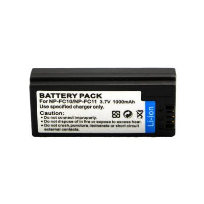 China Camera 3.7V 1000mAh NP-FC11 NPFC10 FC11 rechargeable lithium battery for Sony DSC-F77, F77A, F77E, FX77, P2, P3, P5, P7, P8R P9 for sale