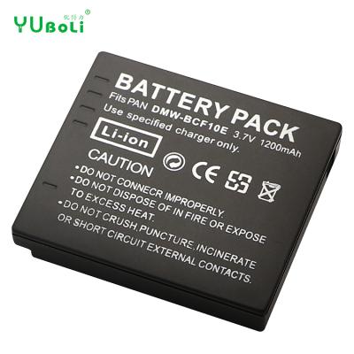 China DMW-BCF10 DMW BBCF10 DMWBCF10 DMW-BCF10E CGA-S009 Camera Replacement Battery For Panasonic Lumix DMC-FH3 FX48 FX75 FS6 FS7 FS8 1200mAh for sale