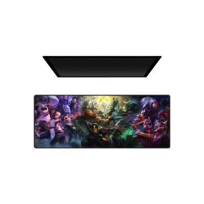 China Extended Cartoon Mouse RGB Mousepad Large Mouse Pad Black Xxl Gamer for sale