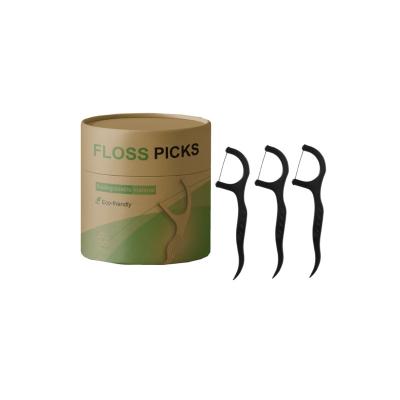 China For Home Use China Factory Corn dental floss picks by 50pcs Box Packing floss picks silk gum for sale