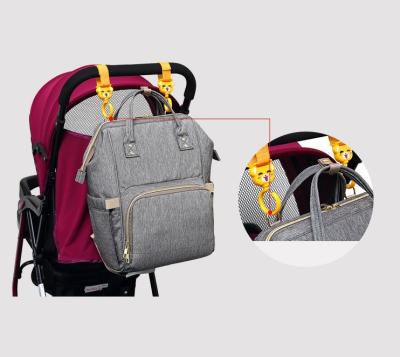 China With USB Large Capacity Mommy Baby Diaper Bag Maternity Bags Lightweight Mother Baby Backpack Diaper Bags for sale