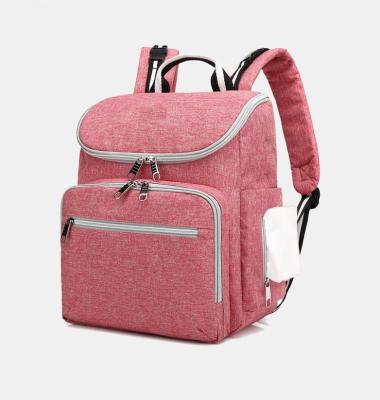 China With Multi-Functional Backpack Mummy Bag Mummy Bag USB Diaper Backpack Luxury Waterproof Portable Diaper Bags for sale