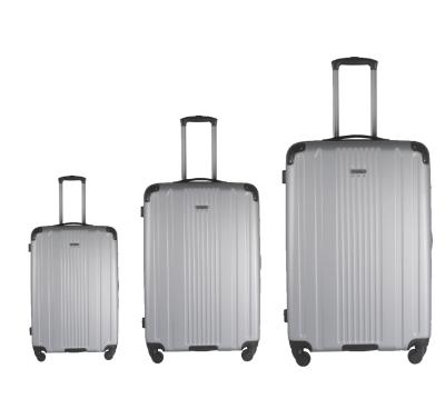 China ABS Large Capacity Rolling Set Luggage Trolley Travel Suitcase Set Trolley Hot Sale 3 Pcs Luggage Set for sale