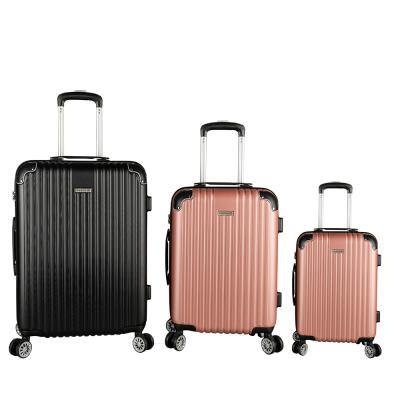 China Suitable ABS Factory Manufacture Price Luggage Suitcase Sets Good Quality Suitcase Luggage Set for sale