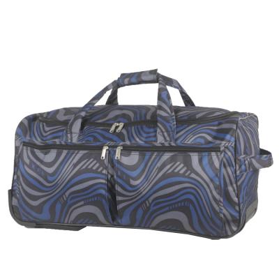 China Fashion Printed Duffle Wheel Bags Traveling Bags Luggage Trolley Luggage Trolley High Quality Moving Bags for sale