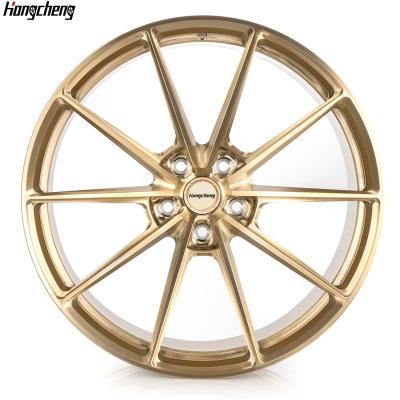 China For retrofit/upgrade alloy 22 inch alloy forged wheel 5*114.3 rims wih Decorative ring for sale