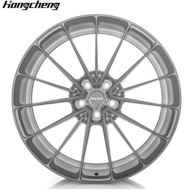 China For retrofit/upgrade New Silver-Plated Forged Aluminum Wheels Multi-Spoke Luxury Modified Cars 50mm/20mm/10mm ET for sale