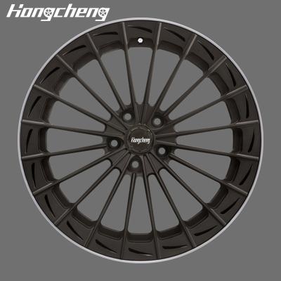 China For retrofit/upgrade car rims 2 piece 5x114.3 passenger car wheels 17 20 24 26 inch for BMW Mercedes forged wheels 18 5 x112 alloy rims for sale