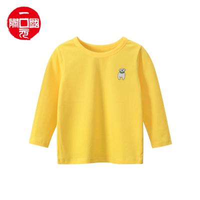 China Children's long-sleeved T-shirt autumn and winter children's bottoming shirts cotton new 2021 for sale