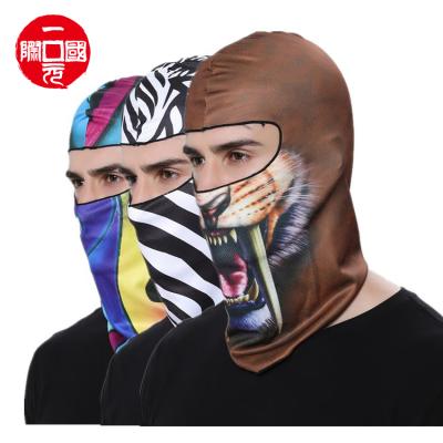 China Motorcycle Riding Face Mask Polyester Amazon Balaclava 3D Headgear 3D Animal Outdoor Sunscreen Explosive Windproof for sale