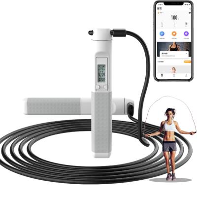 Κίνα APP Custom Logo PVC Jump Rope Led Ηλεκτρονική οθόνη Ελέγχος μετρητή θερμίδων προς πώληση