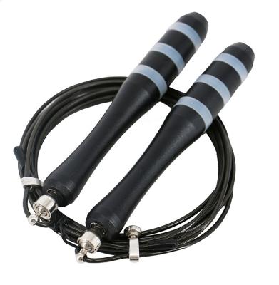 China Custom Made Speed ​​Wire Stainless Steel Jump Rope With Aluminum Handle for sale