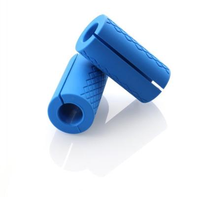 China Colorful Silica Gel Barbell Grips Dumbbell Grips - Foam Strength Training Adapter for sale