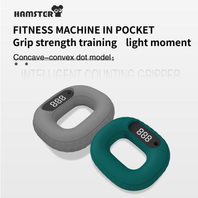 China Silicone Grip Force Ring Vinger Rehabilitatie Training Handband Grip Force Apparaat Mannen En Vrouwen Voorarm Fitness Te koop