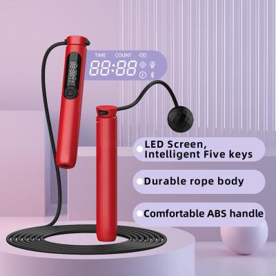 China New Bluetooth Connection For Skipping Rope To Lose Weight Can Be Counted And Recharged. for sale