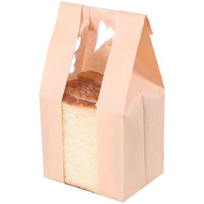 China Magnetic Custom Paper Printing Food Toast Bread Bags for sale