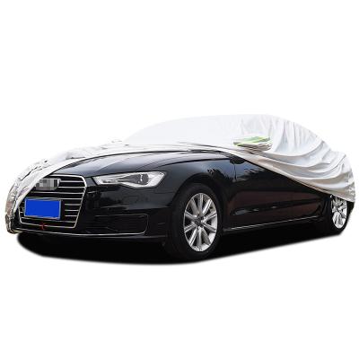 China New Waterproof Cloth Car Flood Proof Car Cover Bargain Price Waterproof And UV Type Portable Cover for sale