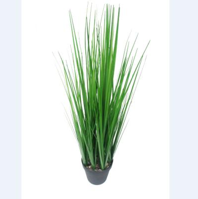 China New CLASSIC Popular Handmade Fake Greenery Plant Artificial Decorative Potted Onion Grass for sale