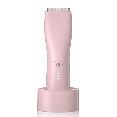 China Portable Waterproof Electric Shaver Body Armpit Groin Hair Trimmer Low Noise Available Car Witness for sale