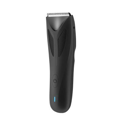 China Car USB Rechargeable Hair Trimmer Waterproof Cordless Electric Barber Body Groin Armpit Hair Trimmer for sale