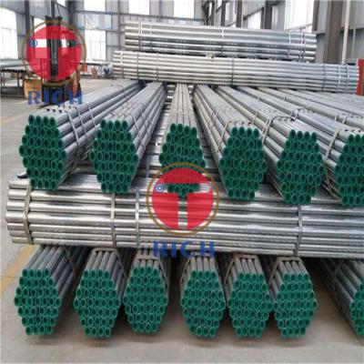 China Machinery Architecture Fluid Conveying GB/T 13793 ERW Longitudinal Hot Dip Galvanized Welded Steel Tubes for sale