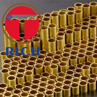 China Seamless Condenser Tubes ASTM B111 C68700 Copper And Copper-alloy Steel Tube for sale