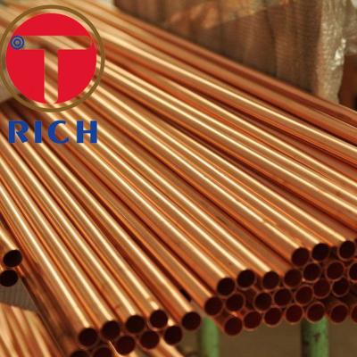 China Water Tube C10100 Corrosion Resistant Pure Straight Copper Pipe for sale