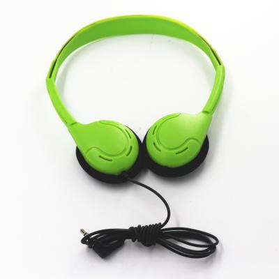 China Reusable Headband Headphones For School Airline Guide Audio Headsets For Museum for sale