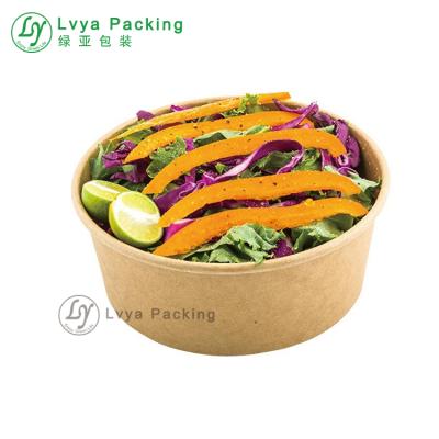 China High Quality Recyclable Recycle Custom Printed Disposable Fast Food Wrapping Paper Lunch Salad Paper Box Fast Food Box for sale